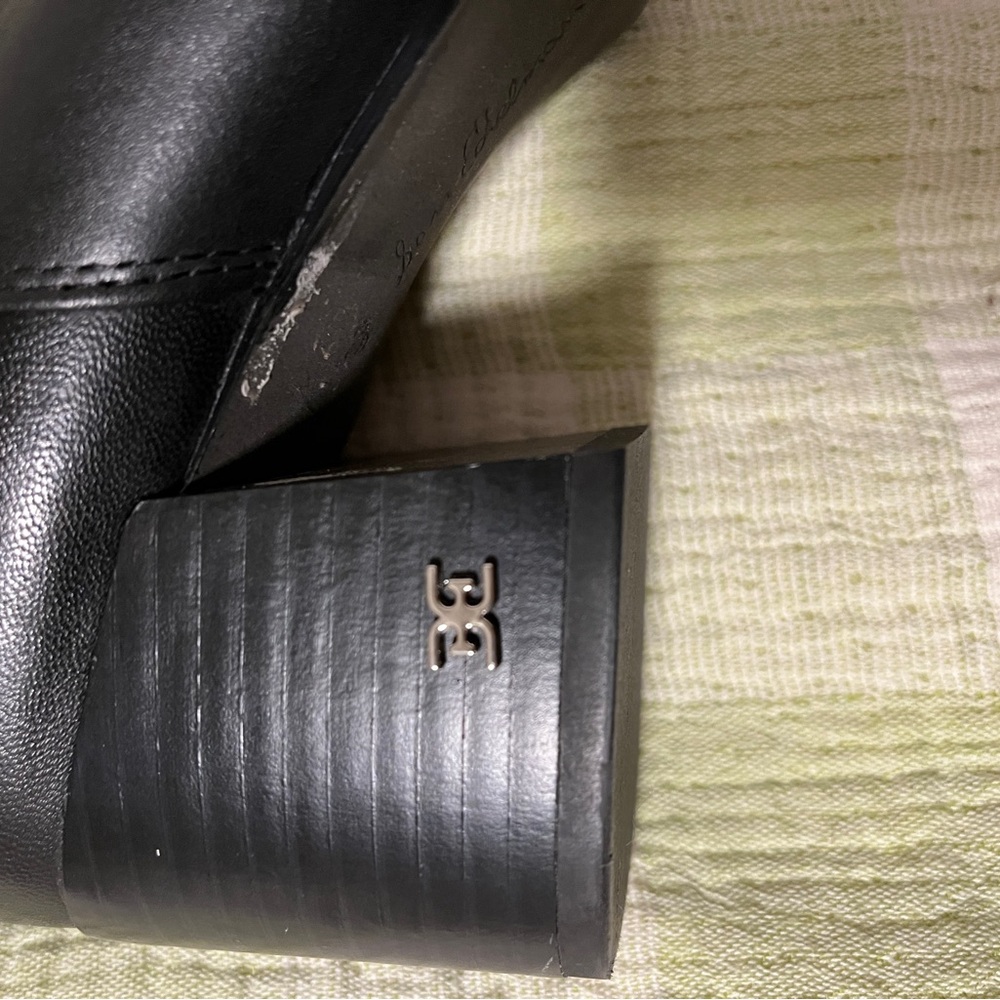 Like new Sam Edelman heeled black boots. - Picture 5 of 5